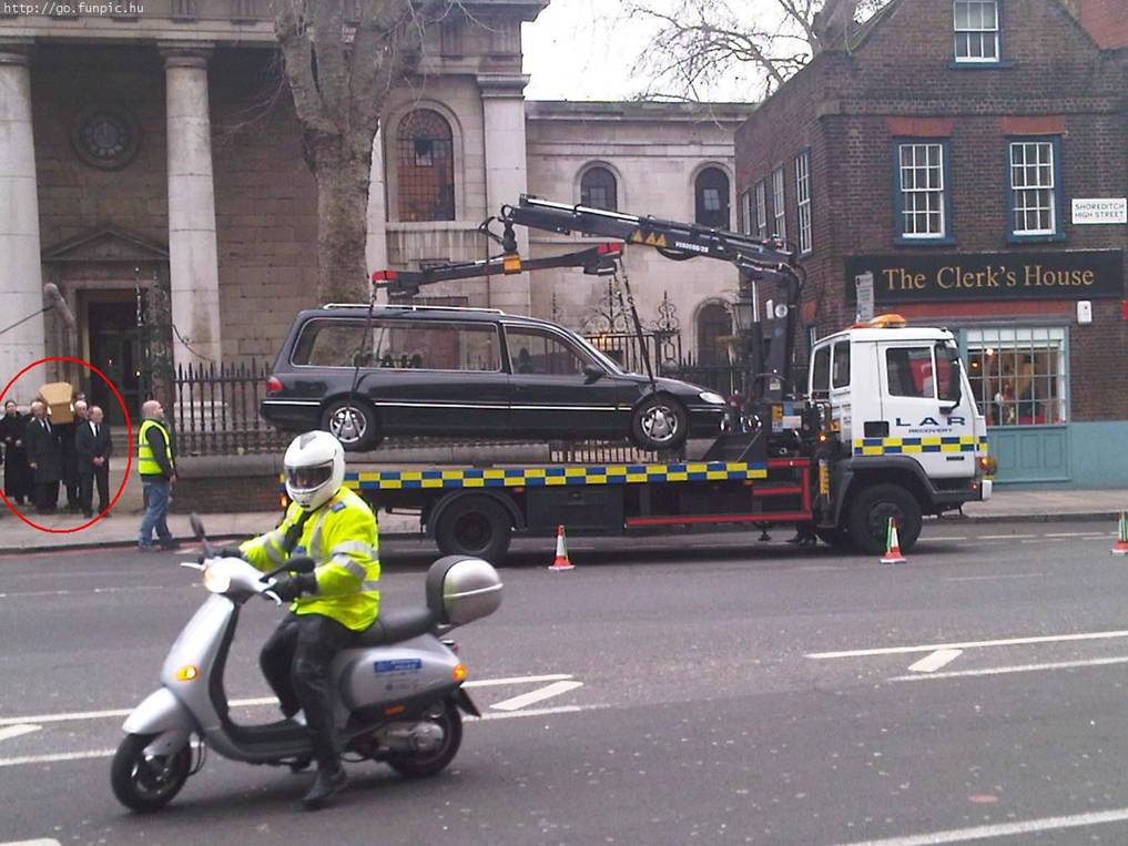 Removeal of hearse