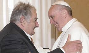 Pope Francis and friend