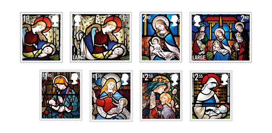 Christmas Postage Stamps